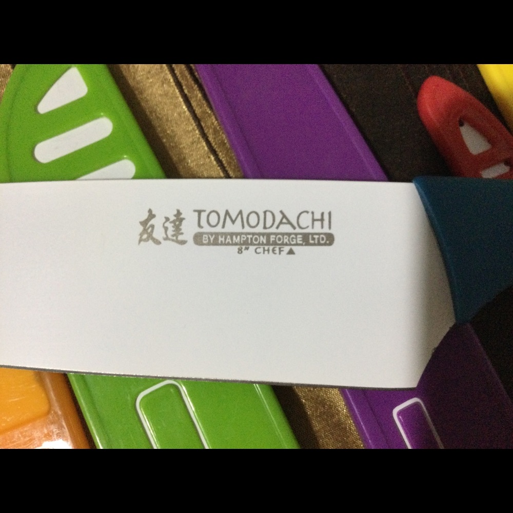 Set of 6 Ceramic chief knives